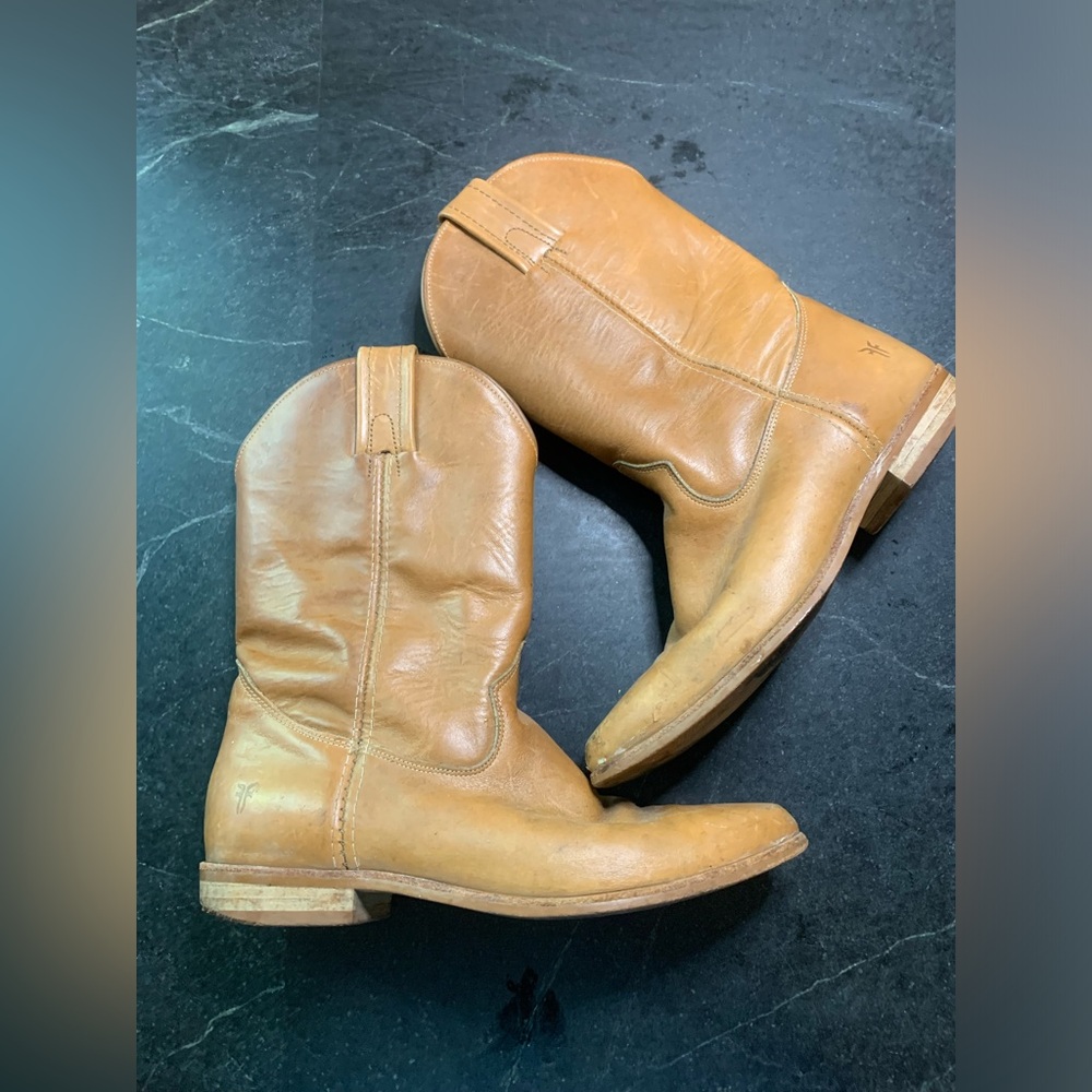 FRYE | Vintage Cowboy Boots | Sz 6-1/2 M
